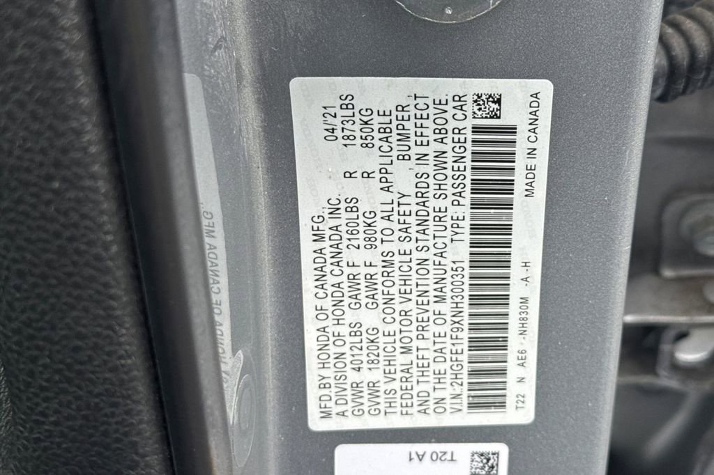 Used 2022 Honda Civic Touring image 28