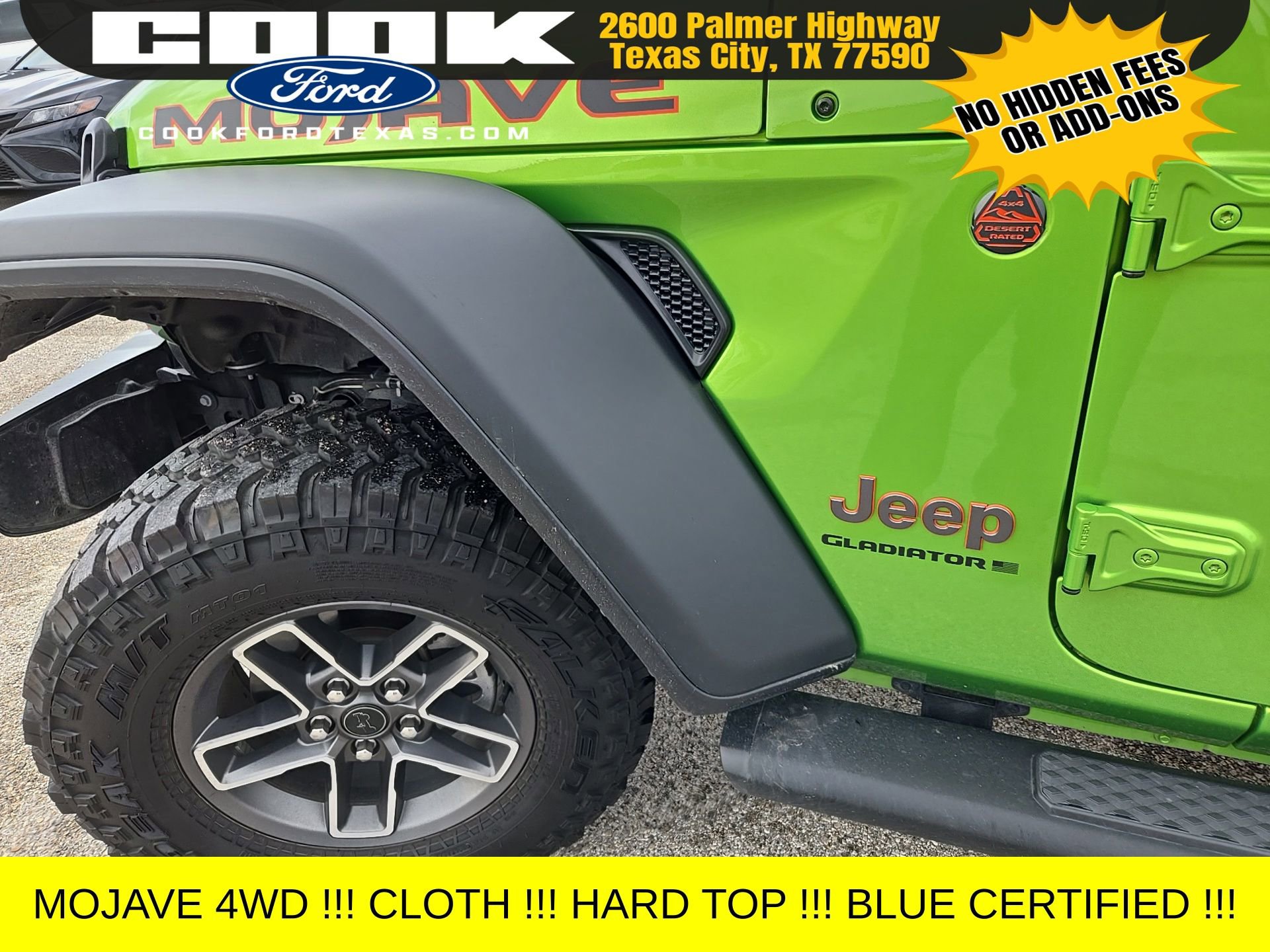 Used 2025 Jeep Gladiator Mojave w/ Convenience Group AWD/4WD image 11