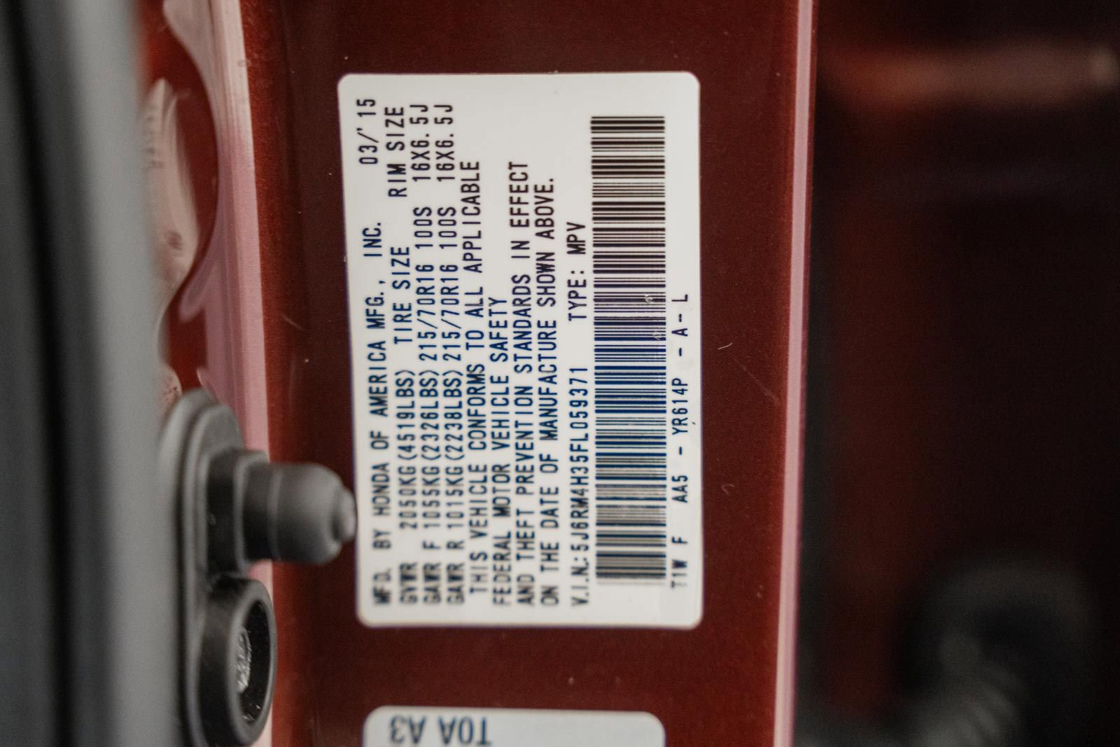 Used 2015 Honda CR-V LX image 39