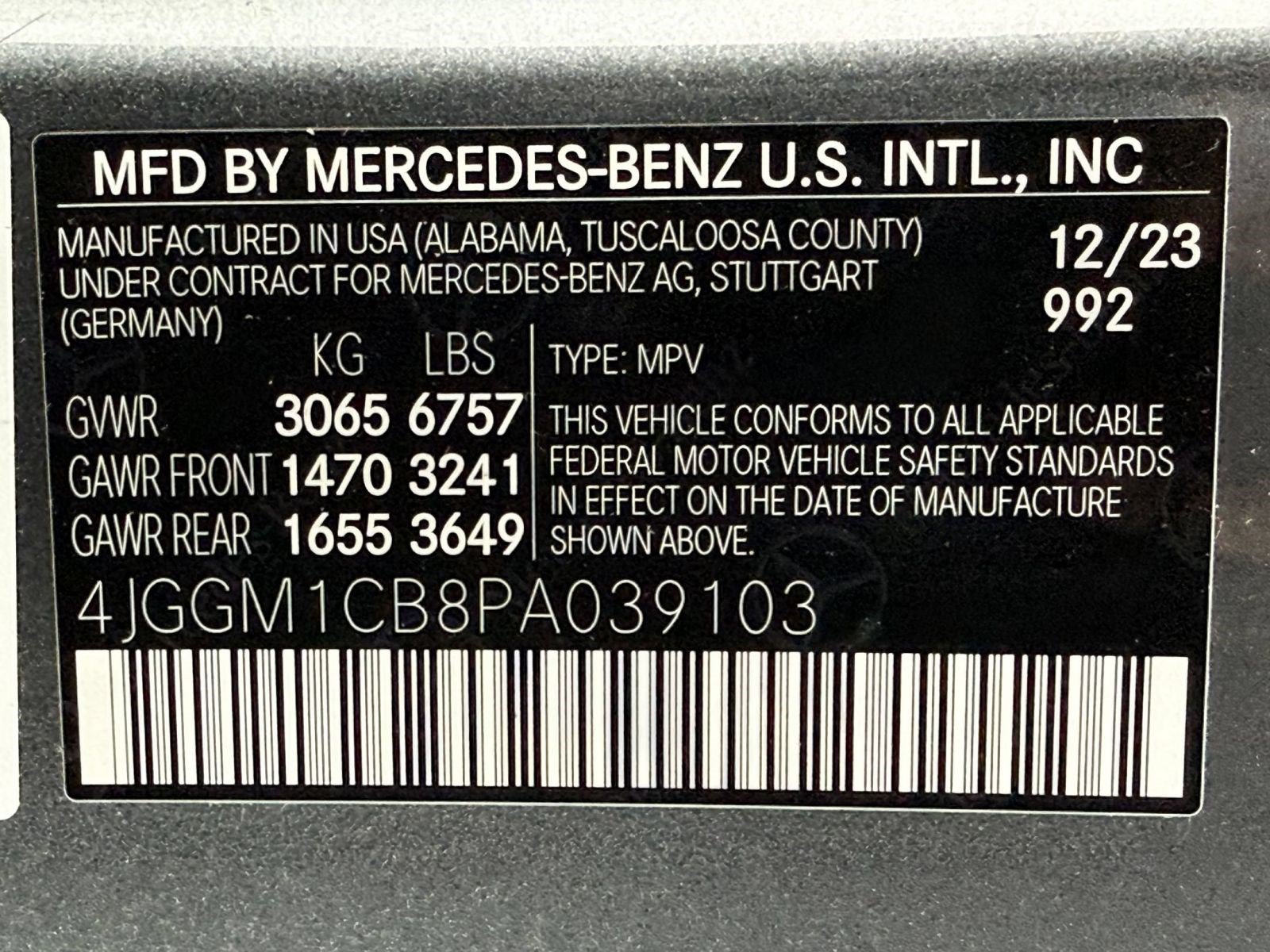 Certified 2023 Mercedes-Benz EQE 350+ 4MATIC SUV image 24
