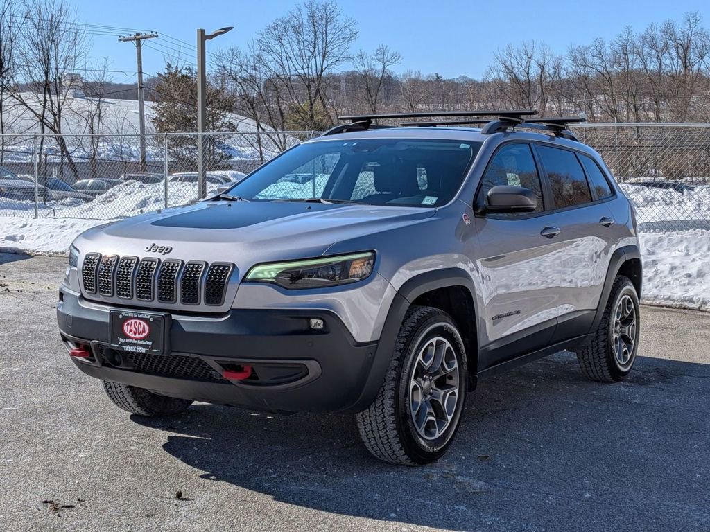 Used 2021 Jeep Cherokee Trailhawk w/ Sun, Sound & Nav Group AWD/4WD image 9