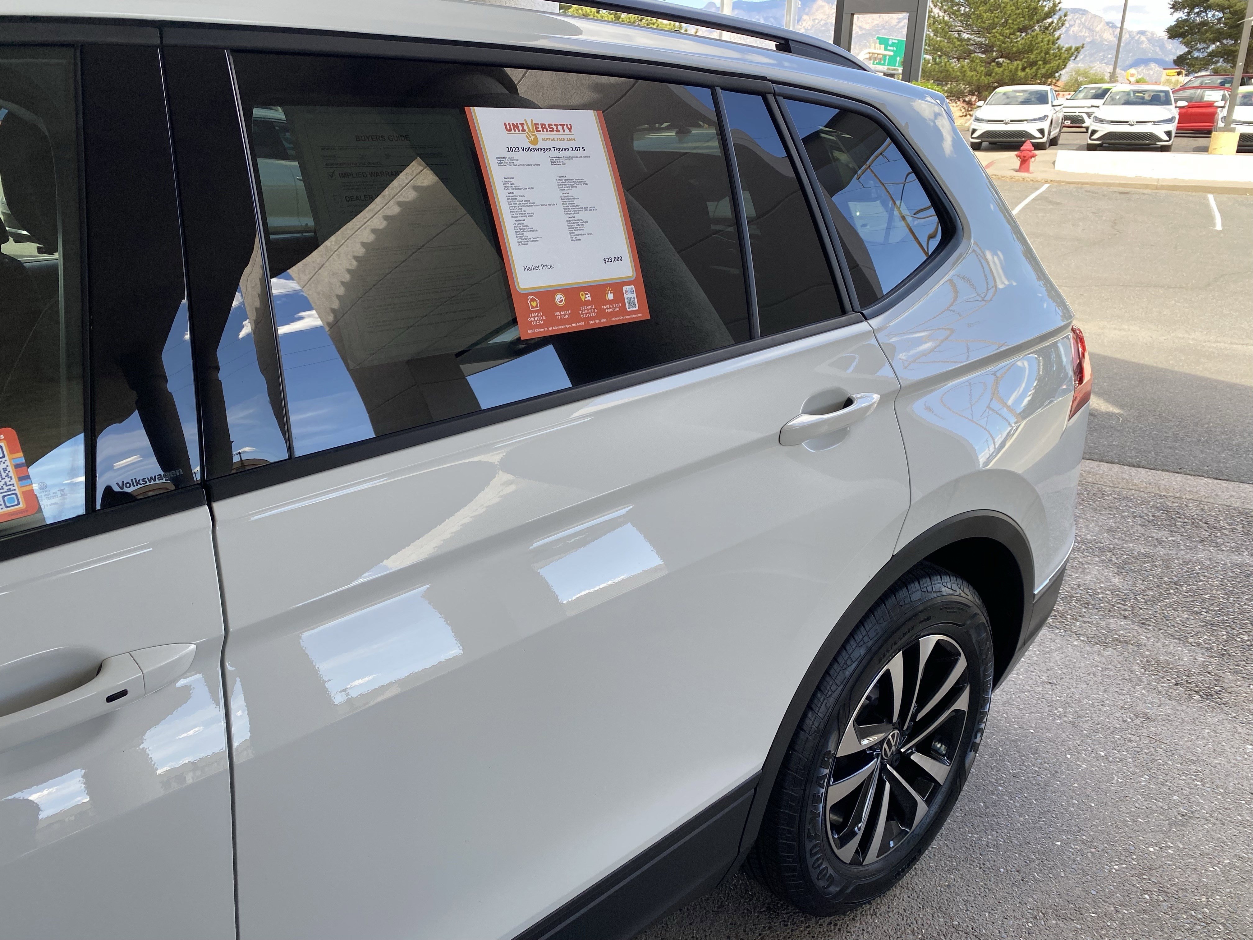 Certified 2023 Volkswagen Tiguan S w/ Driver Assistance Package image 58