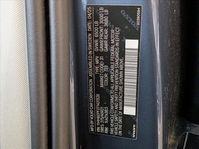 New 2026 Volvo XC90 T8 Ultra w/ Protection Package Premier image 19