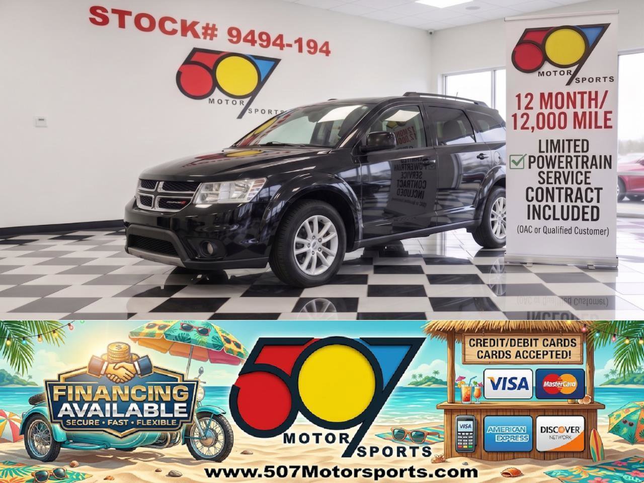 Used 2015 Dodge Journey SXT w/ Flexible Seating Group