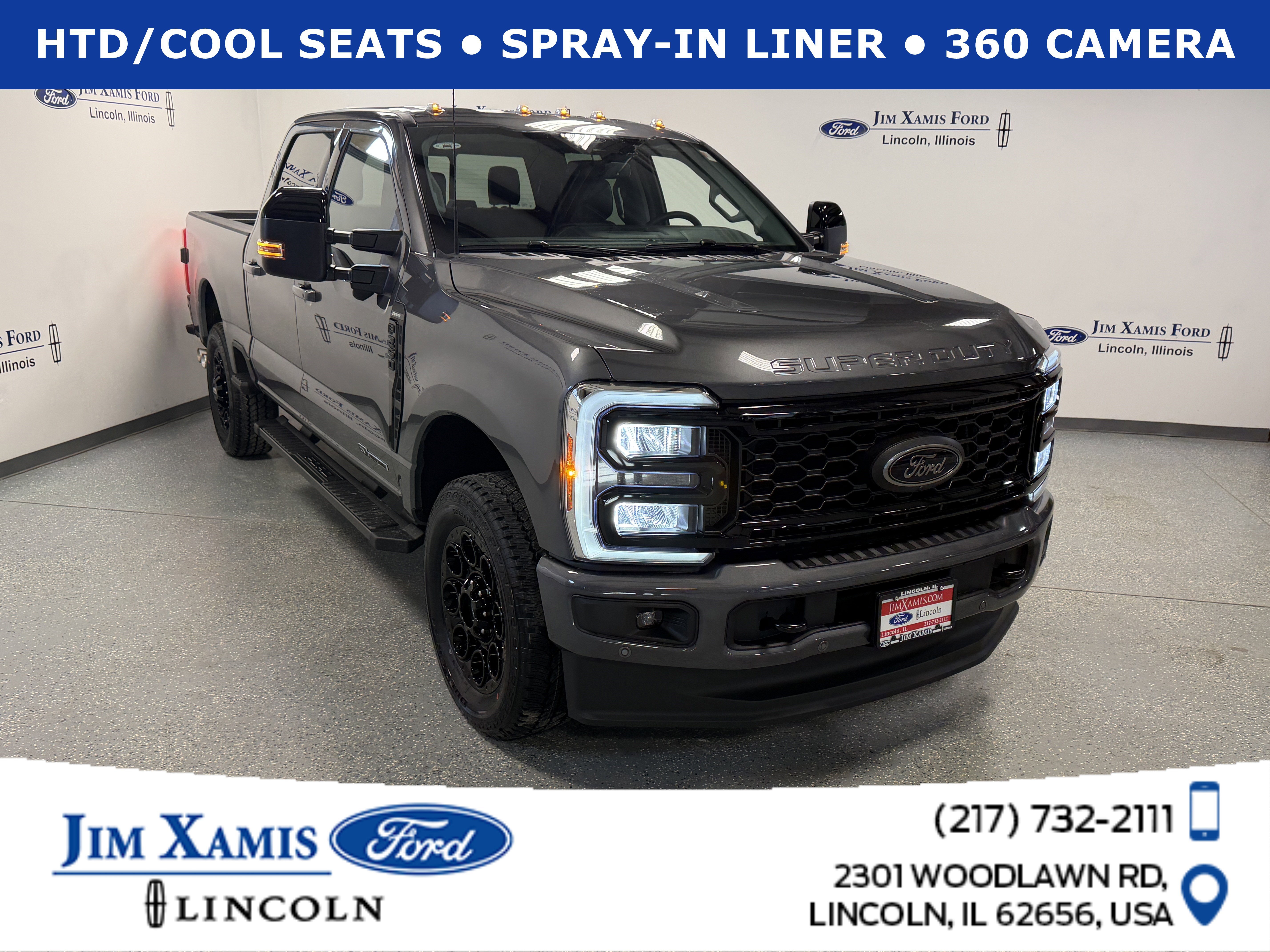 New 2026 Ford F250 Lariat w/ Black Appearance Package image 1