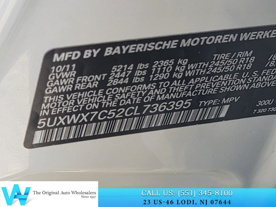 Used 2012 BMW X3 xDrive35i AWD/4WD image 27