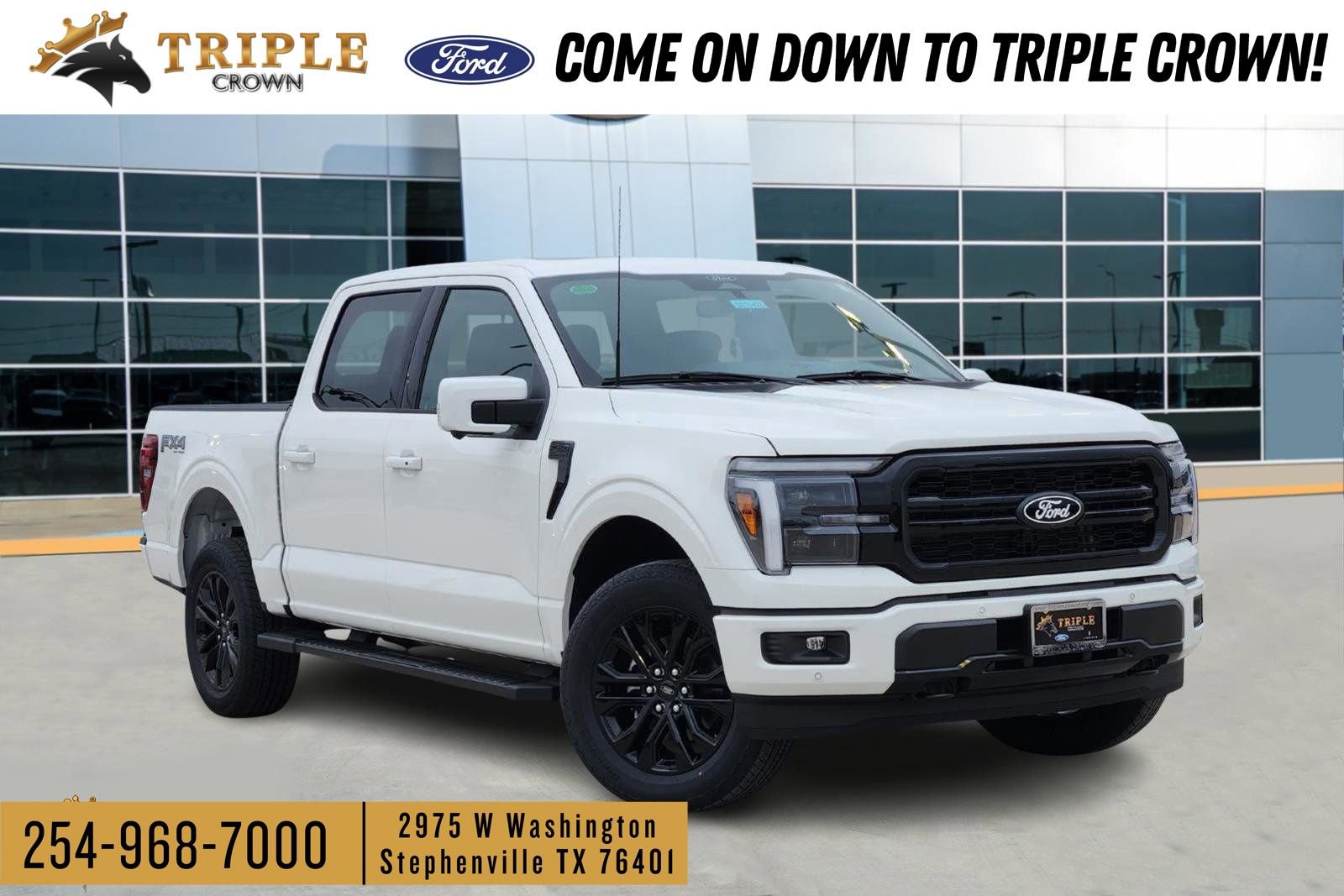 New 2025 Ford F150 Lariat w/ Equipment Group 502A High