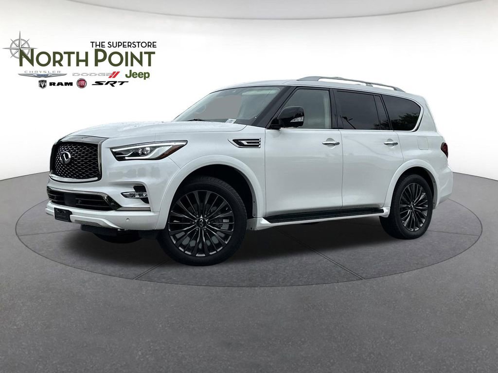 Used 2021 INFINITI QX80 Premium Select w/ All-Season Package