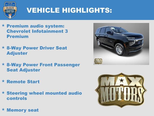 Used 2025 Chevrolet Tahoe LT AWD/4WD image 12