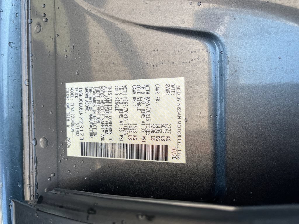 Used 2020 Nissan Frontier SV RWD image 30