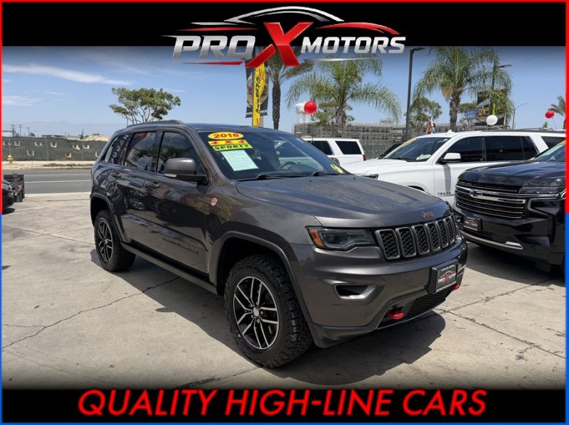 Used 2018 Jeep Grand Cherokee Trailhawk w/ Trailhawk Luxury Group