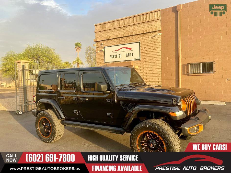 Used 2019 Jeep Wrangler Unlimited Sahara image 1