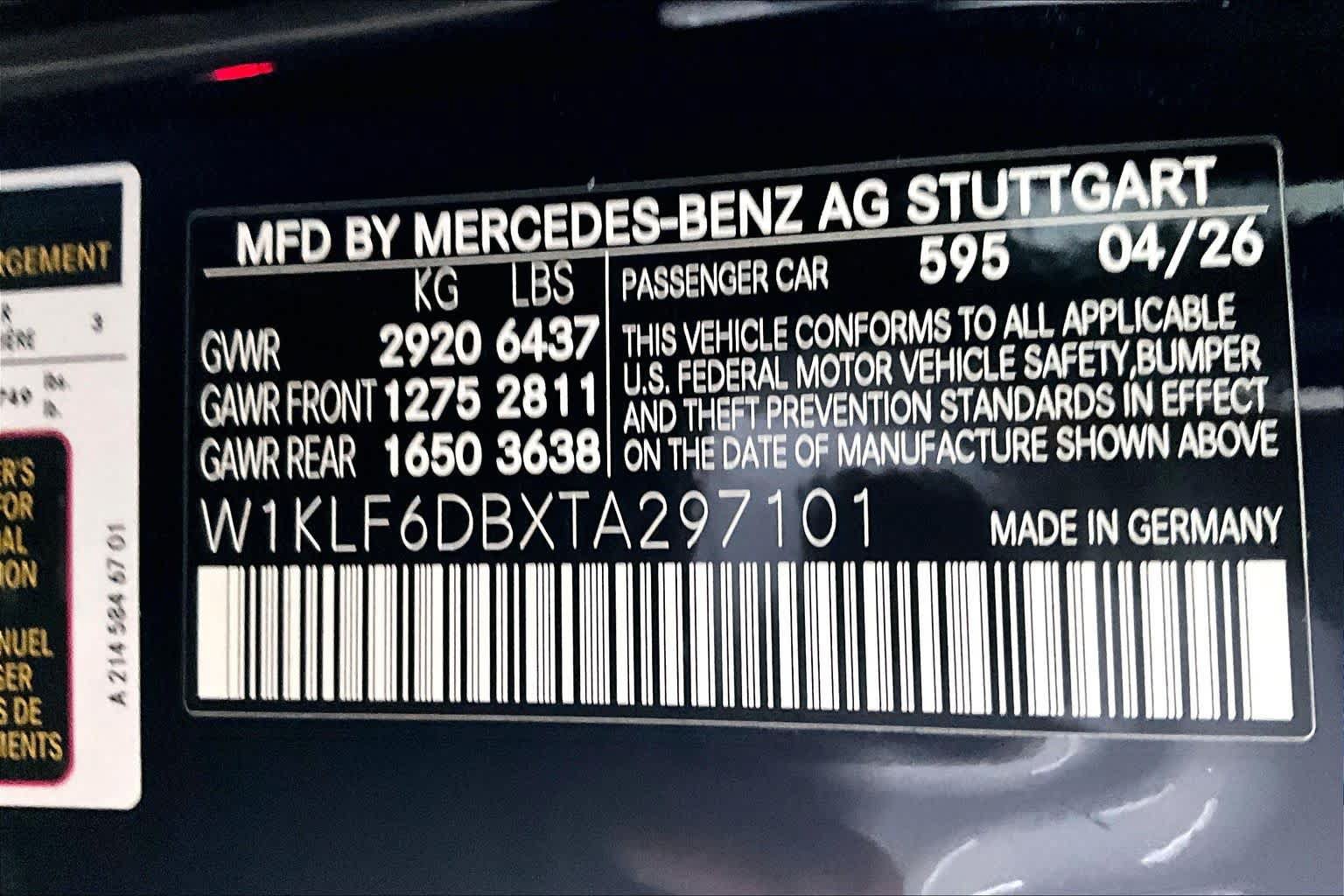 New 2026 Mercedes-Benz E 53 AMG e 4MATIC Sedan image 13