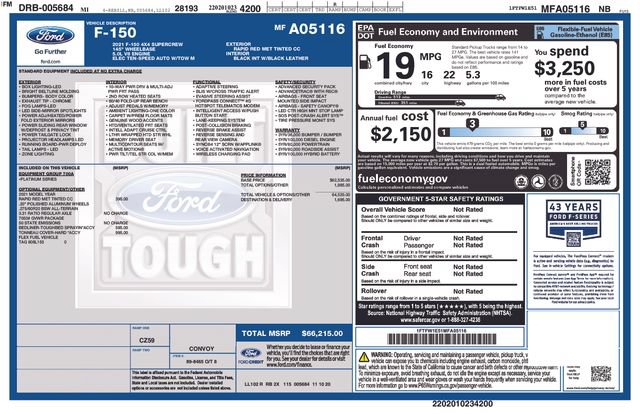 Used 2021 Ford F150 Platinum AWD/4WD image 15