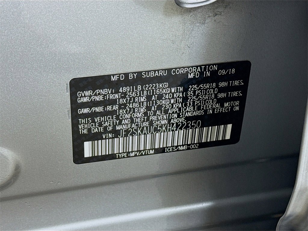 Used 2019 Subaru Forester Limited image 34