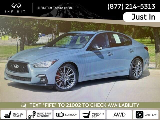 Used 2024 INFINITI Q50 Red Sport 400 image 1