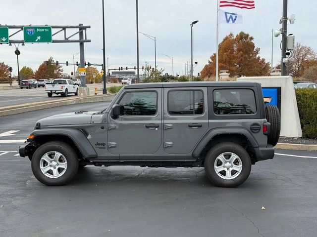 Used 2021 Jeep Wrangler Unlimited Sport image 2