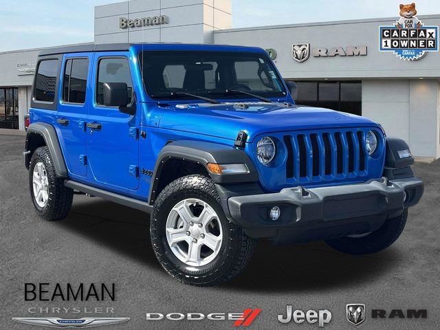 Used 2021 Jeep Wrangler Unlimited Sport image 1