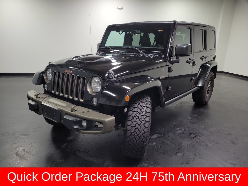 Used 2016 Jeep Wrangler Unlimited Sahara AWD/4WD image 5