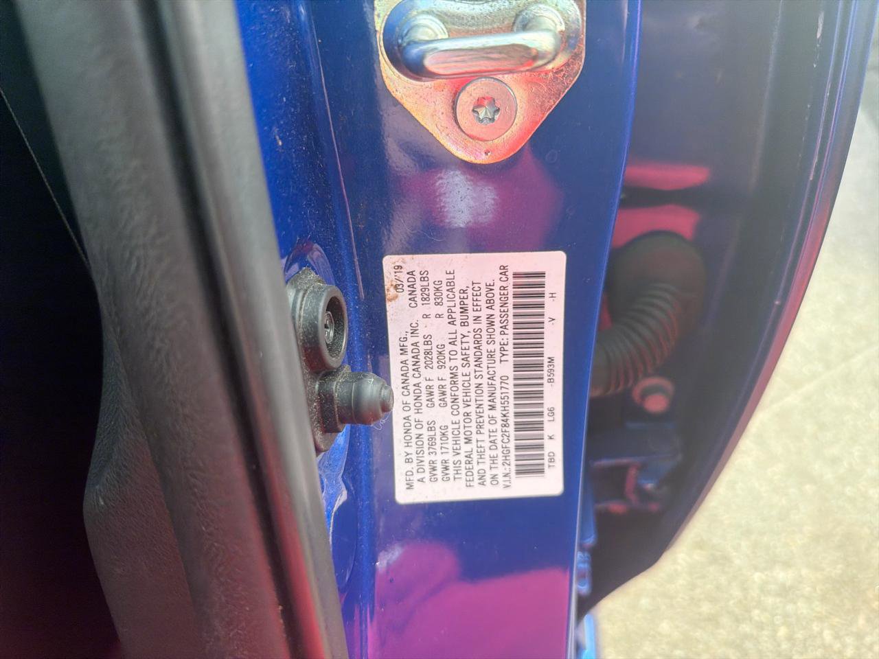 Used 2019 Honda Civic Sport image 29