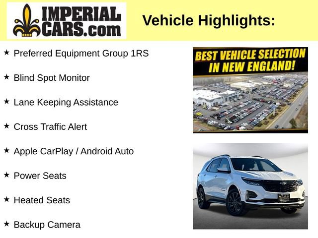Certified 2024 Chevrolet Equinox RS image 3