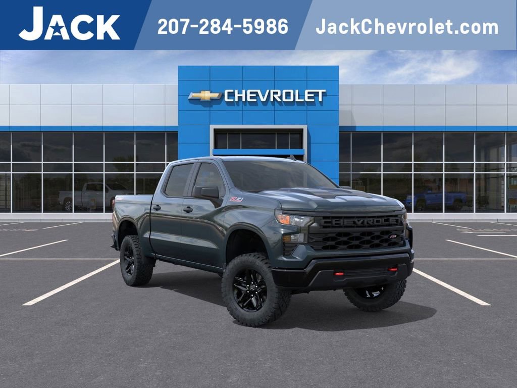 New 2026 Chevrolet Silverado 1500 Custom Trail Boss w/ LPO, Dark Essentials Package image 1