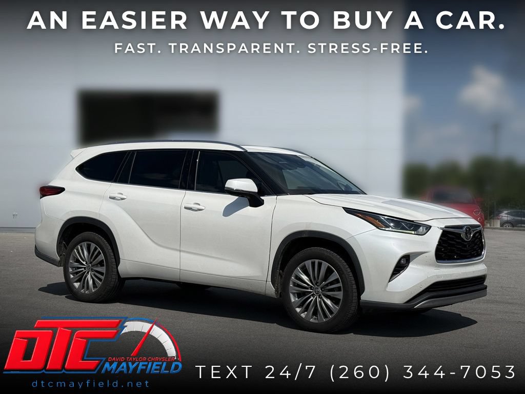 Used 2020 Toyota Highlander Platinum FWD video 1