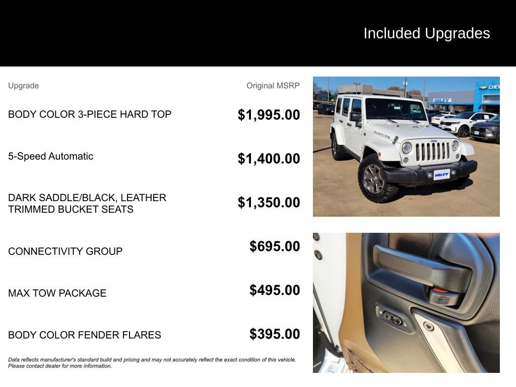 Used 2017 Jeep Wrangler Unlimited Rubicon w/ Connectivity Group image 5