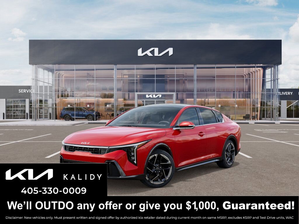New 2025 Kia K4 GT-Line w/ GT-Line Premium Package