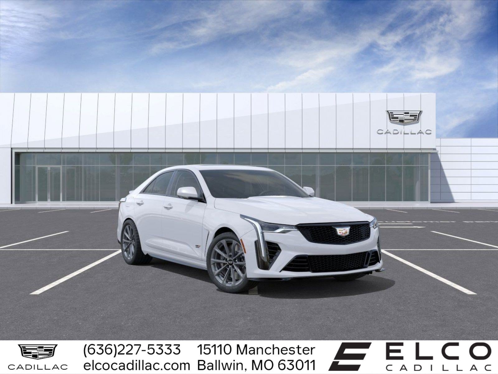 New 2026 Cadillac CT4 V Blackwing w/ Driver Assist Package RWD image 1