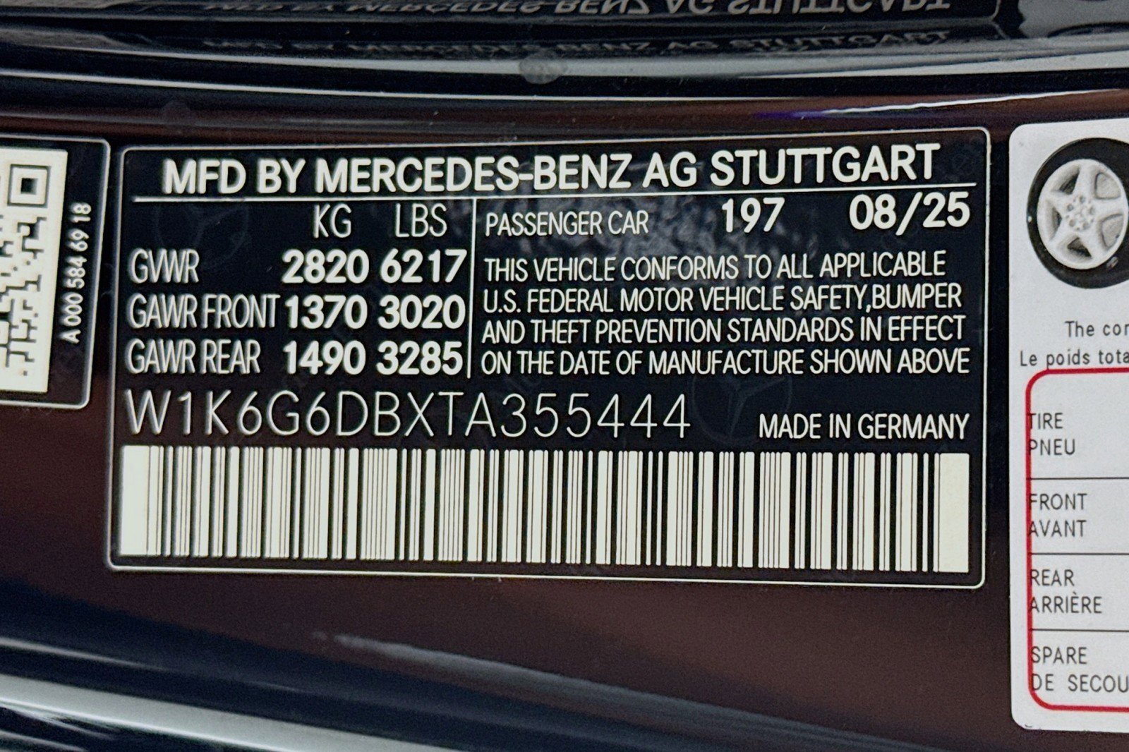 New 2026 Mercedes-Benz S 500 4MATIC image 24