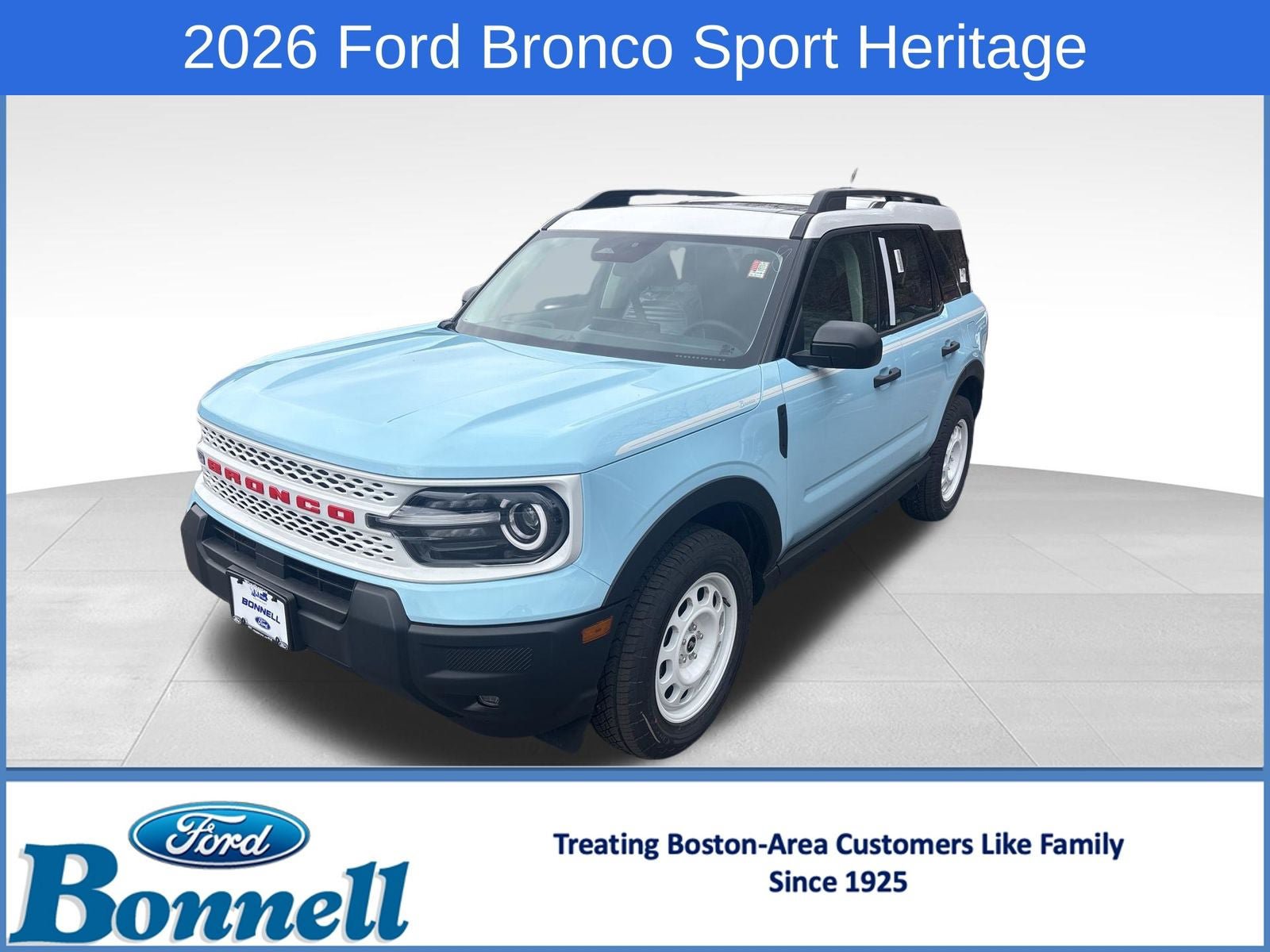 New 2026 Ford Bronco Sport Heritage w/ Convenience Package AWD/4WD image 1