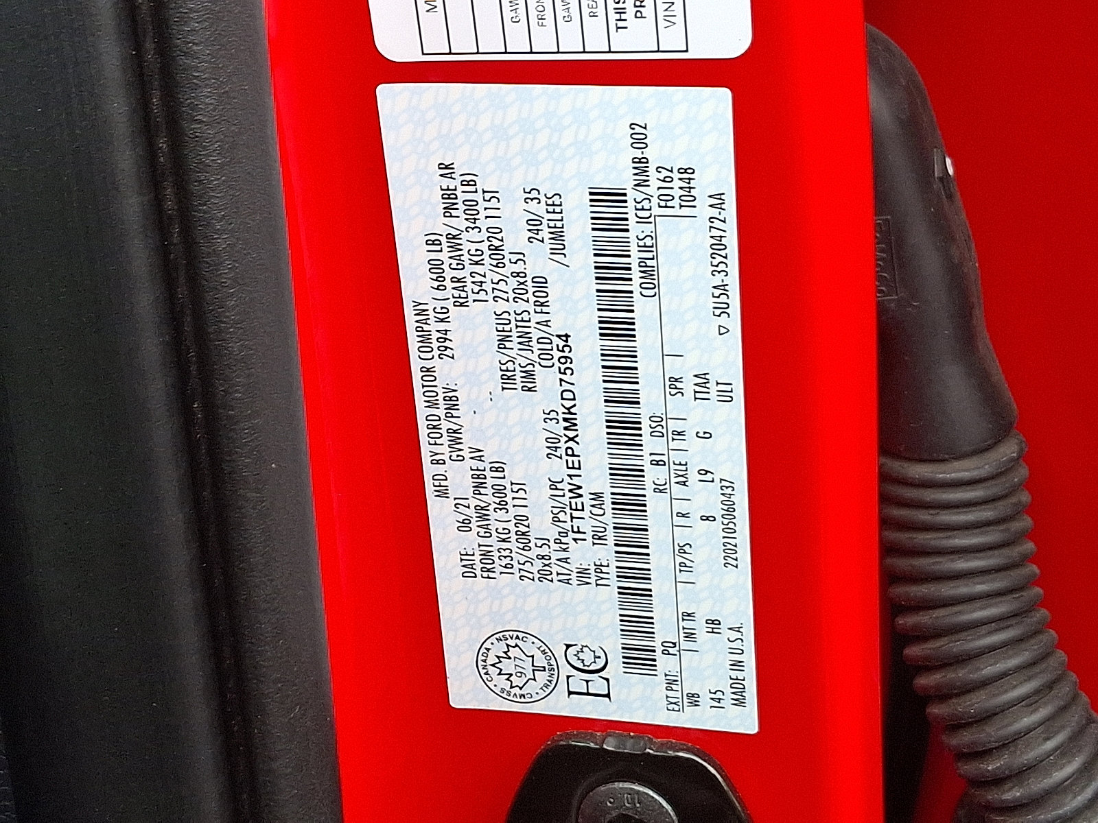 Used 2021 Ford F150 Lariat w/ Equipment Group 502A High image 27