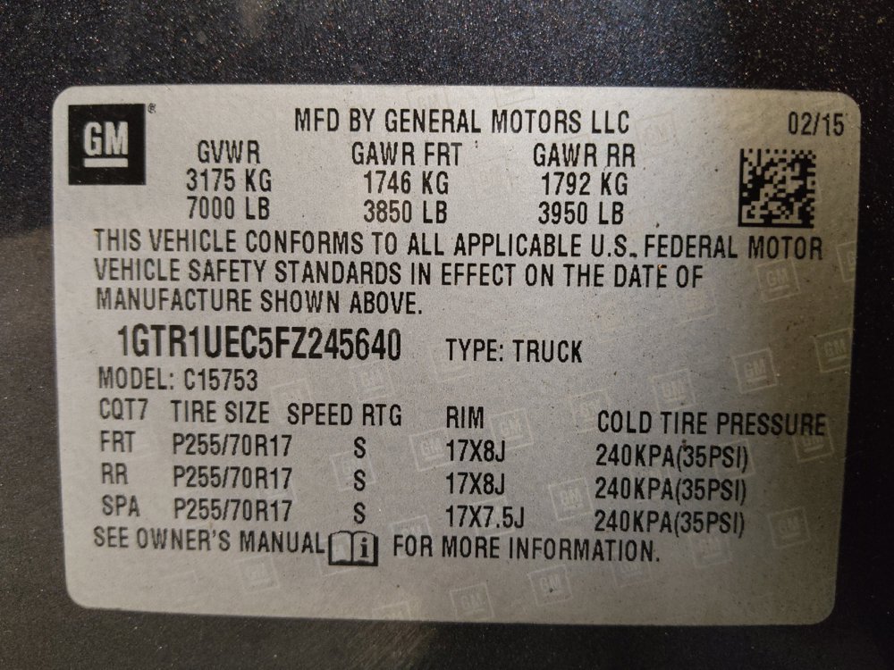Used 2015 GMC Sierra 1500 SLE w/ SLE Value Package RWD image 33