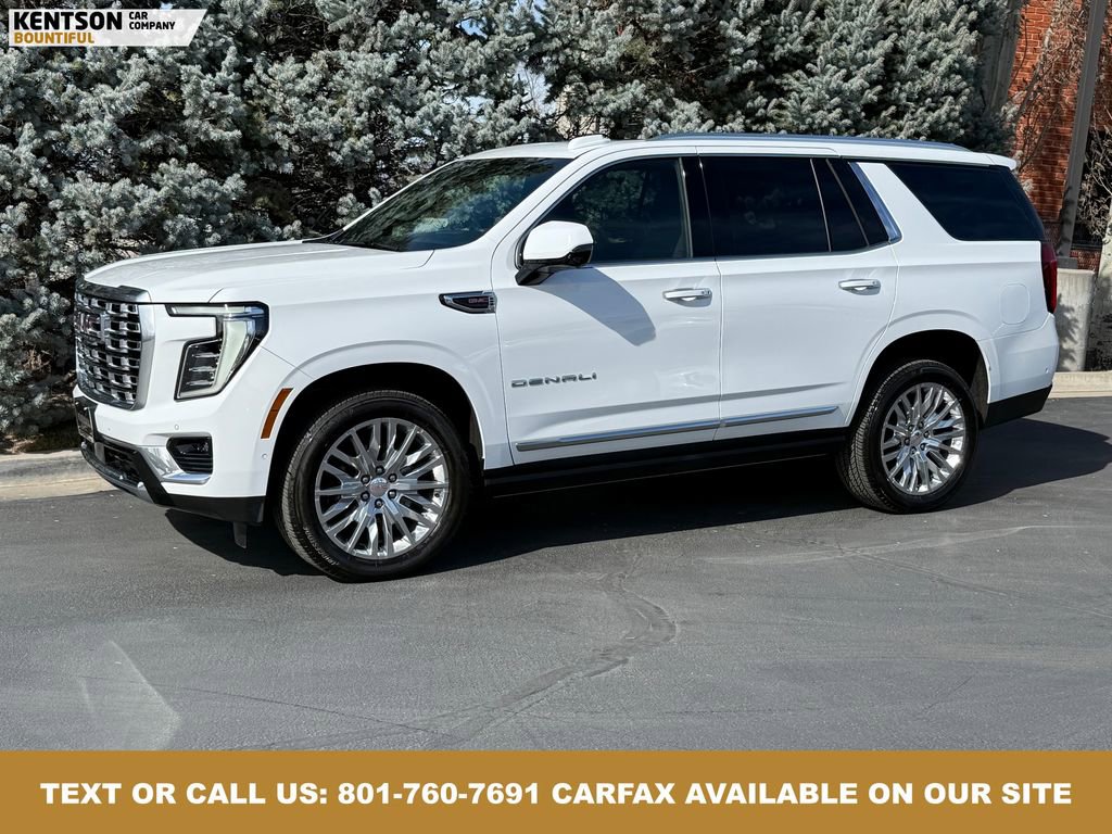 Used 2025 GMC Yukon Denali w/ Sun & Power Step Package image 1