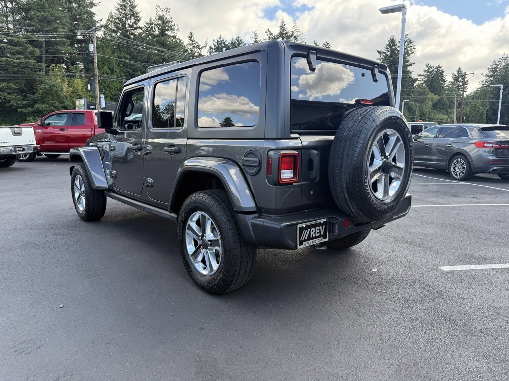 Used 2020 Jeep Wrangler Unlimited Sahara image 2