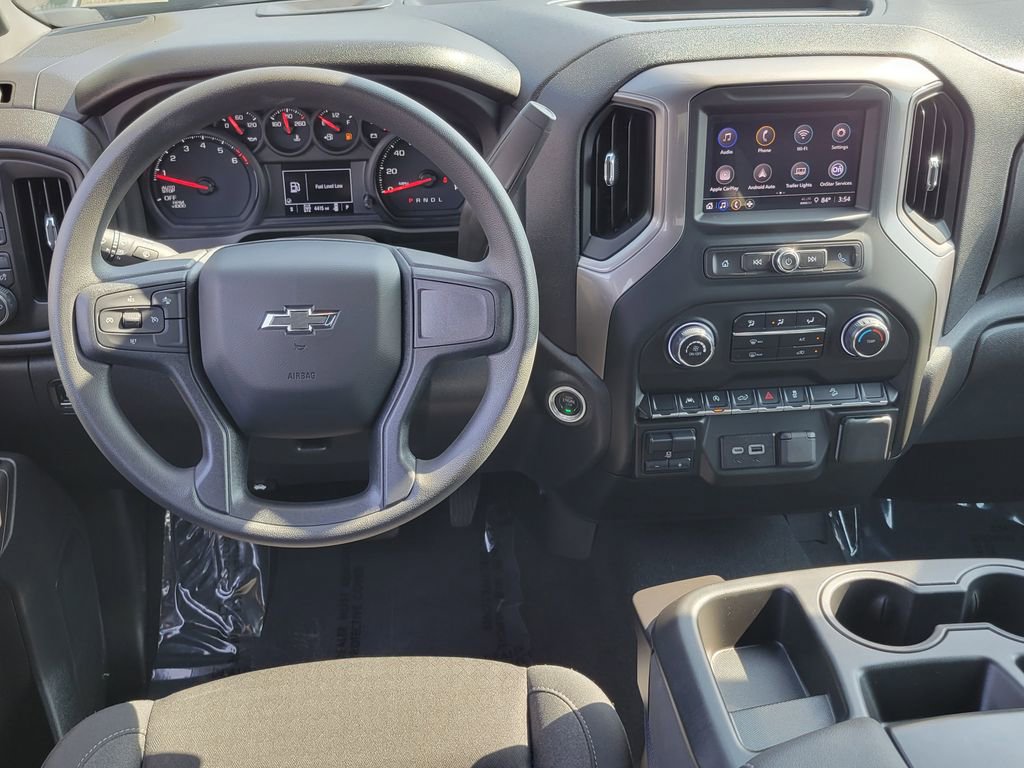 Used 2025 Chevrolet Silverado 1500 Custom Trail Boss w/ Turbomax Blackout Package AWD/4WD image 6