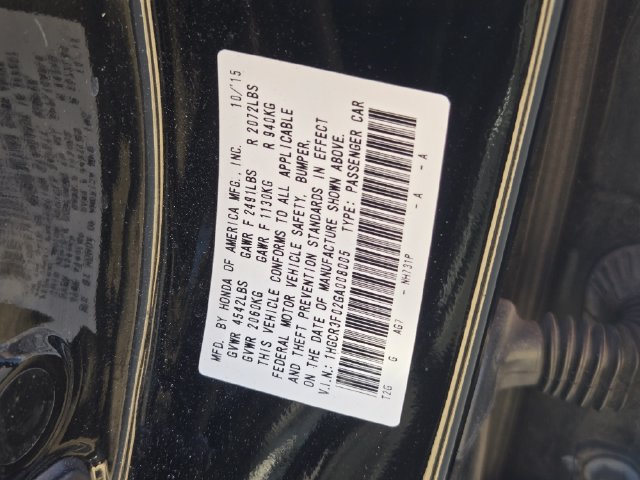 Used 2016 Honda Accord EX-L image 34