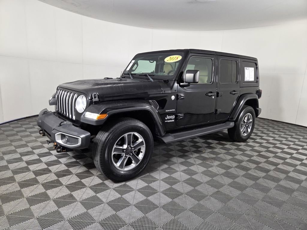 Used 2018 Jeep Wrangler Unlimited Sahara w/ Safety Group image 8