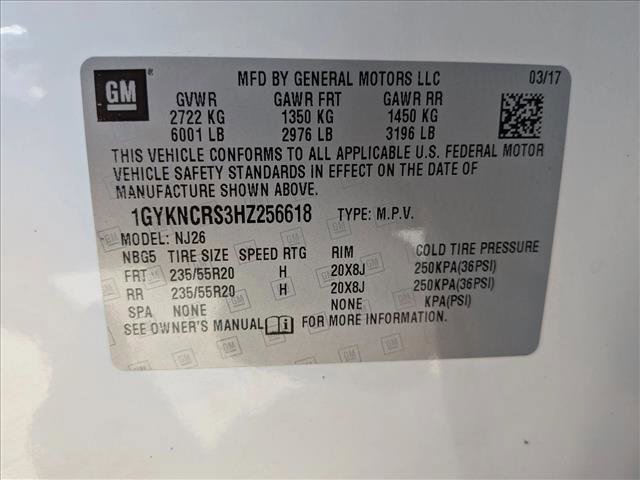 Used 2017 Cadillac XT5 Premium Luxury w/ LPO, Wheel Lock Package image 23