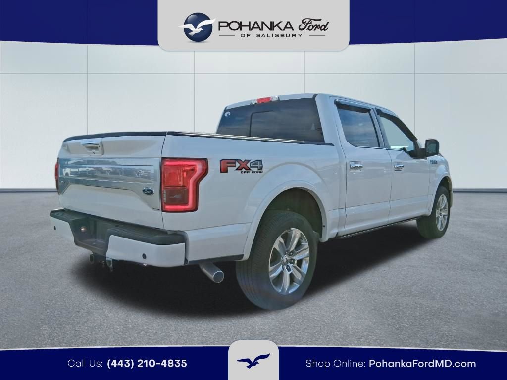 Used 2017 Ford F150 Platinum w/ Equipment Group 701A Luxury AWD/4WD image 5
