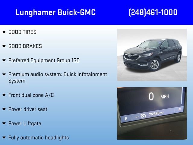 Used 2020 Buick Enclave Preferred w/ LPO, Floor Liner Package image 6