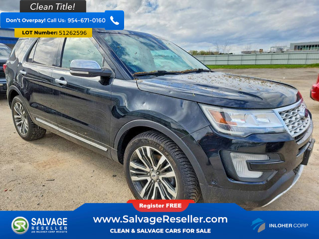 Used 2017 Ford Explorer Platinum AWD/4WD image 5