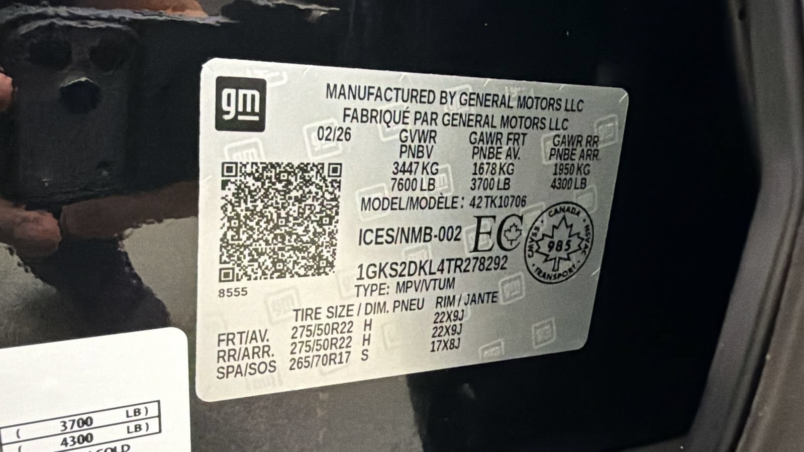 Used 2026 GMC Yukon Denali w/ Sun & Power Step Package AWD/4WD image 40