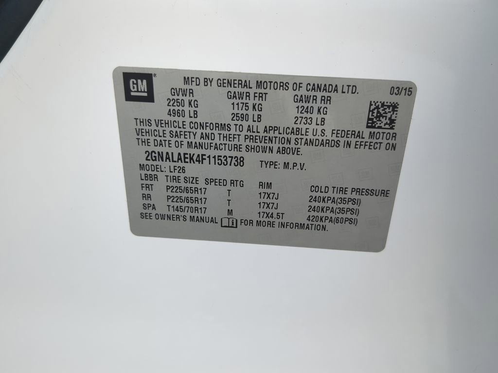 Used 2015 Chevrolet Equinox LS FWD image 22