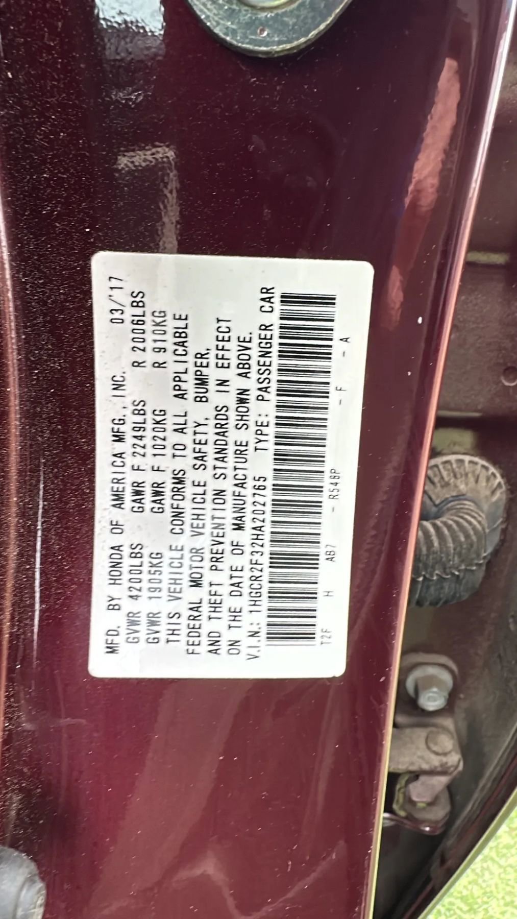 Used 2017 Honda Accord LX image 44