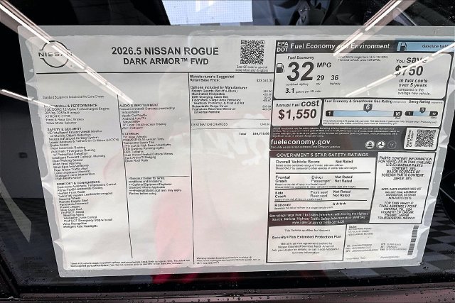 New 2026 Nissan Rogue Dark Armor FWD image 41