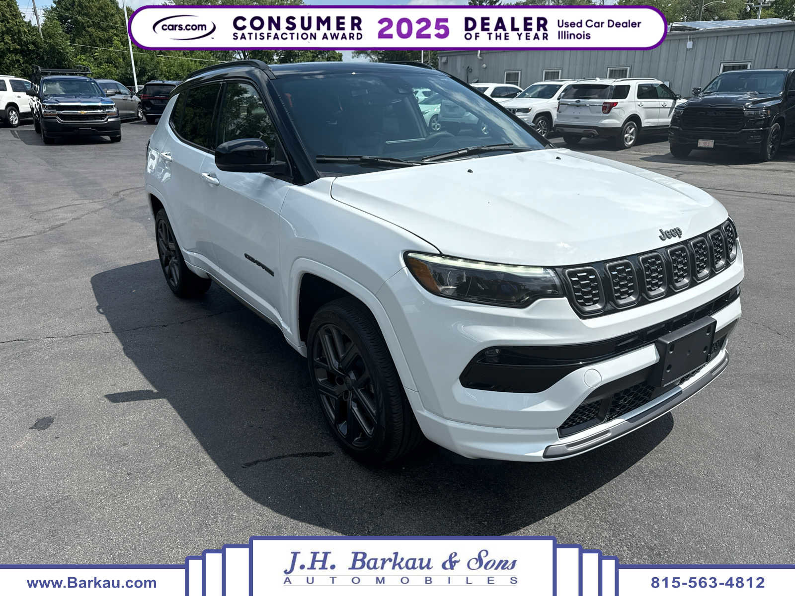 Used 2024 Jeep Compass Limited w/ High Altitude Package image 1