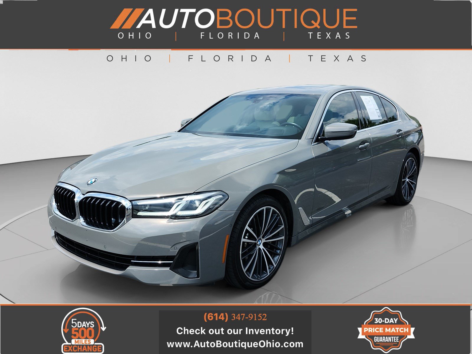 Used 2021 BMW 530i xDrive w/ Premium Package AWD/4WD image 1