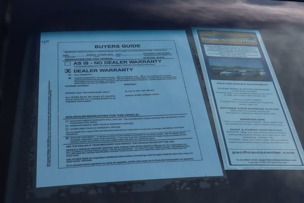 Used 2021 GMC Sierra 3500 Denali w/ Denali Ultimate Package image 67